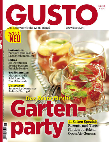 GUSTO Magazin August 2014
