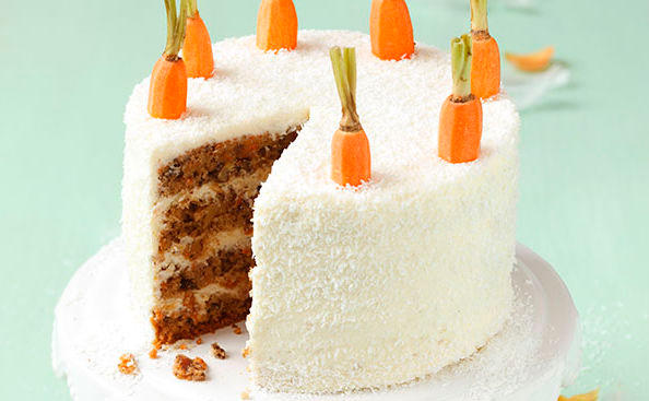Karotten-Nuss-Torte