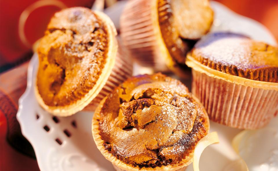 Nougat-Muffins