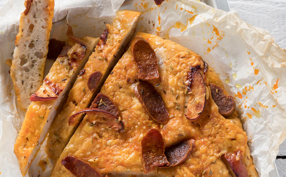 No-Knead-Bread mit Chorizo: Brot ohne Kneten