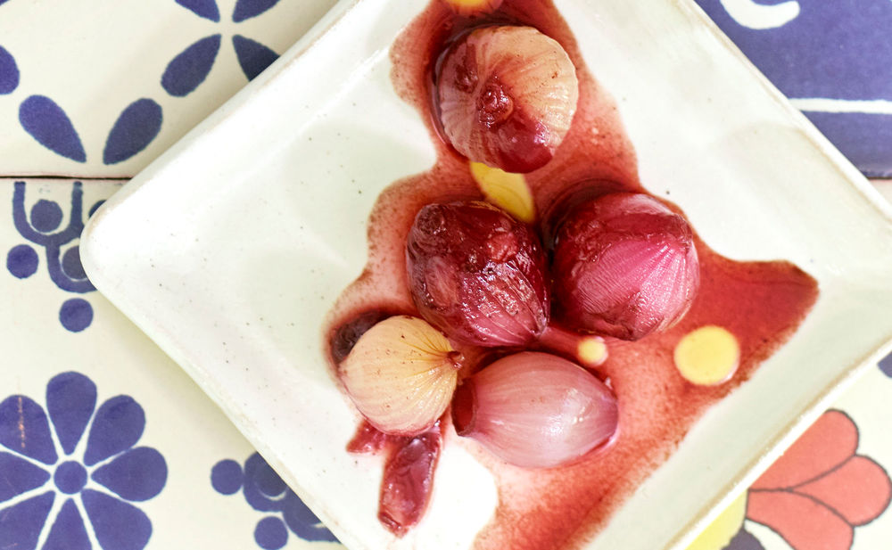 Perlzwiebeln in Rotweinmarinade • Rezept • GUSTO.AT