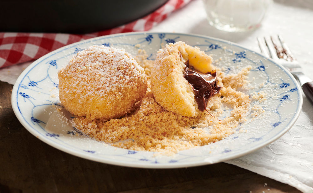 Topfen-Nougatknödel • Rezept • GUSTO.AT