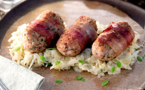 Bild: GUSTO / Michael Rathmayer Alles schmeckt besser mit Speck