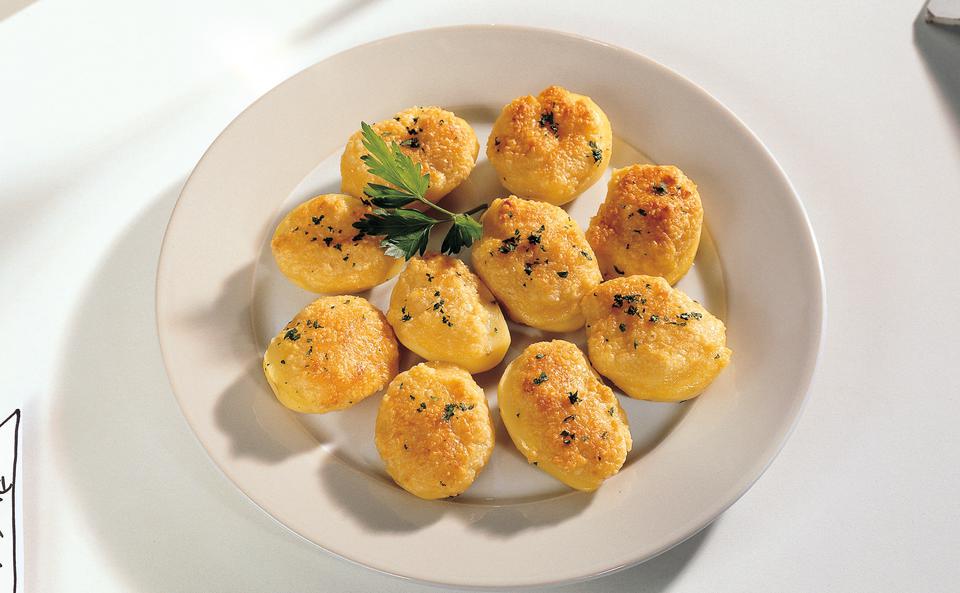 Erdäpfel mit Käsekruste
