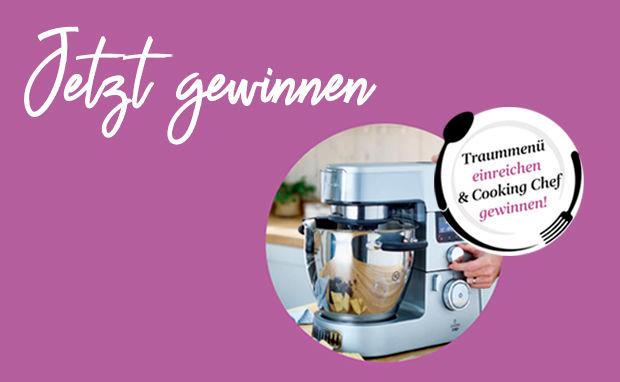 Jetzt einen KENWOOD Cooking Chef Gourmet gewinnen