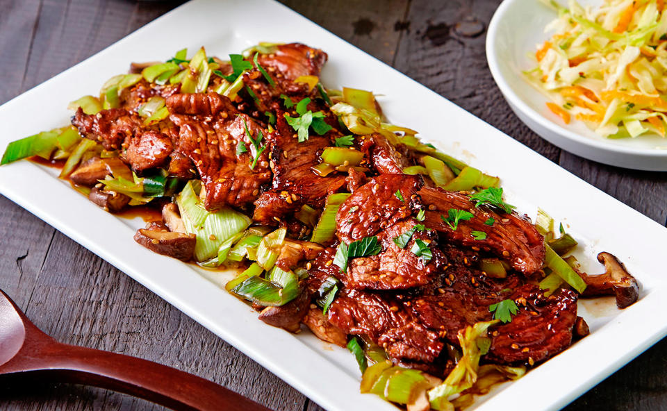 Bulgogi mit Kohlsalat