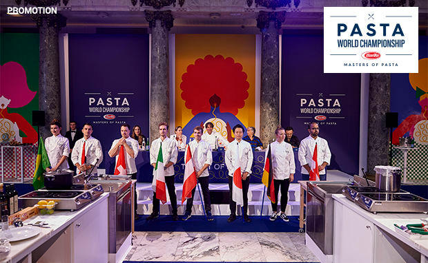 Der Japaner Keita Yuge erkochte bei der Barilla Pasta World Championship in Paris den Titel „Master of Pasta 2019“.