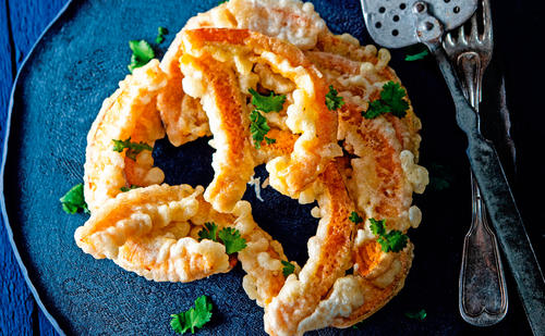 Bild: GUSTO / Michael Rathmayer Veggie-Tempura, von pikant bis süß