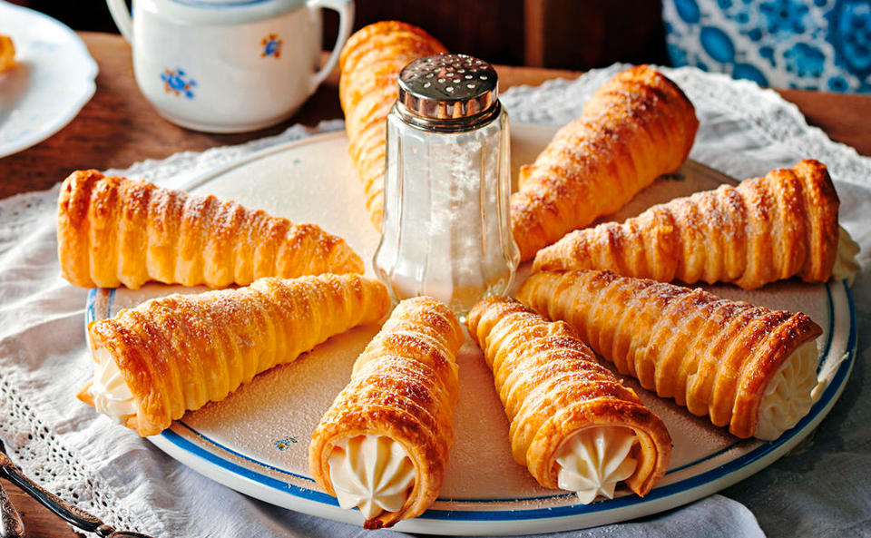 Schillerlocken mit Topfen-Eierlikörcreme