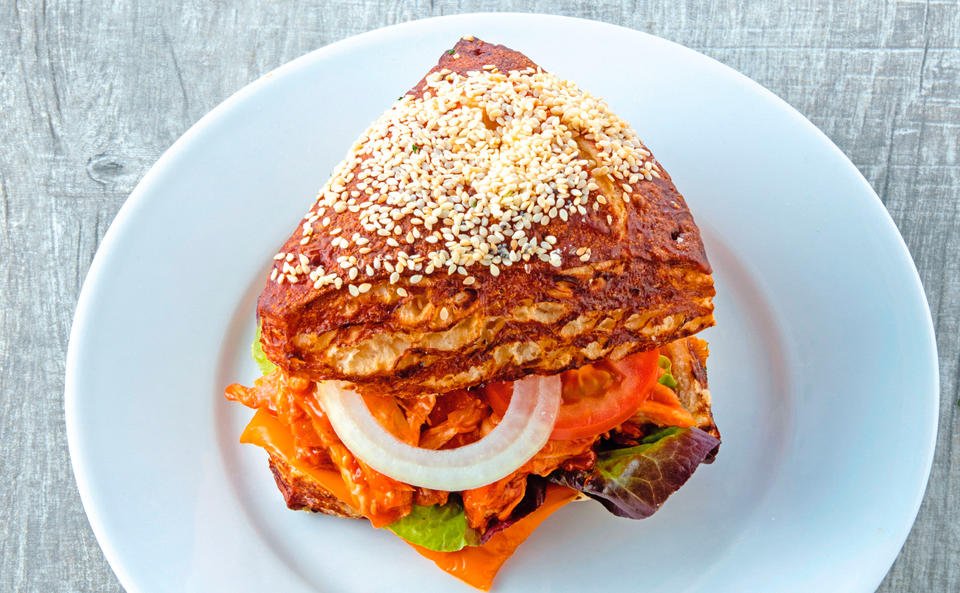 Pulled-Chicken-Burger