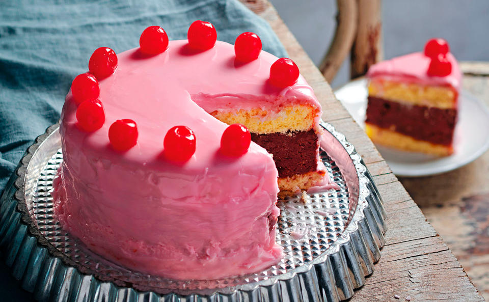 Punschtorte mit Keksfülle