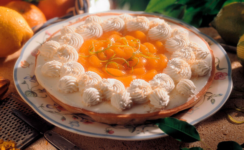 Mandarinen-Limettenkuchen
