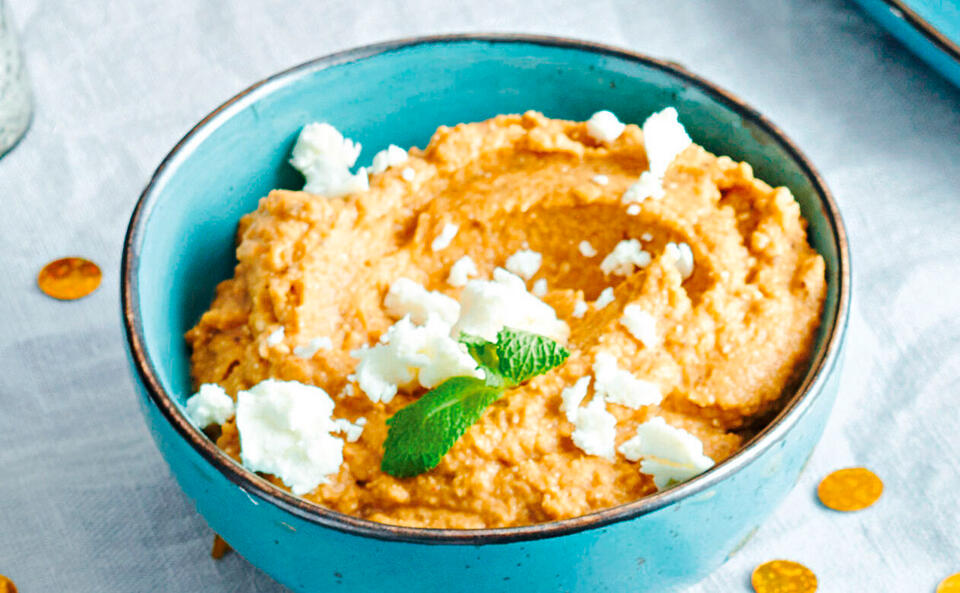 Melanzanicreme mit Feta
