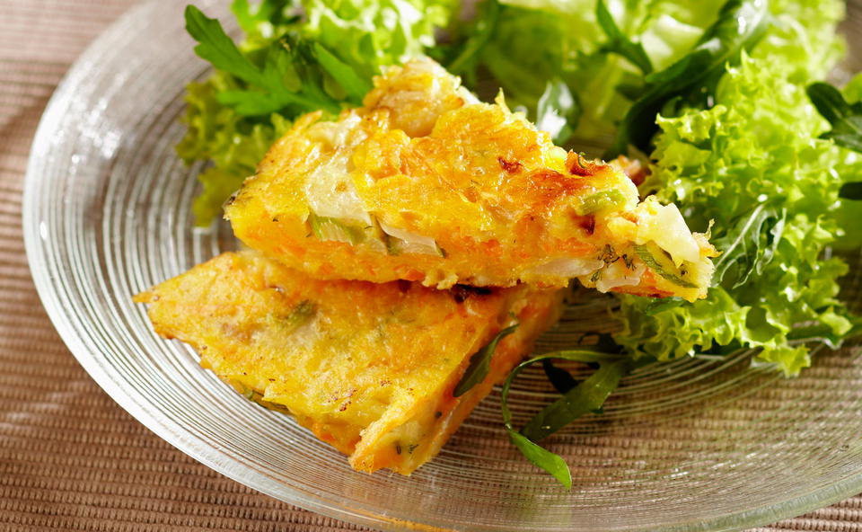 Karotten-Fenchel-Frittata