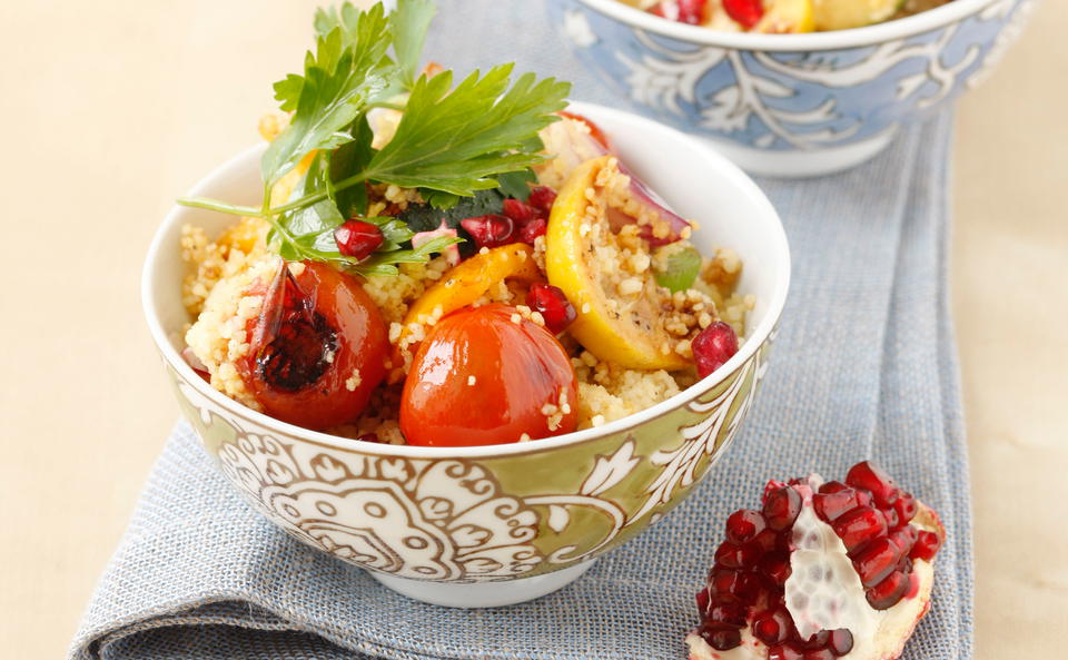 Couscous mit marokkanischem Gemüse