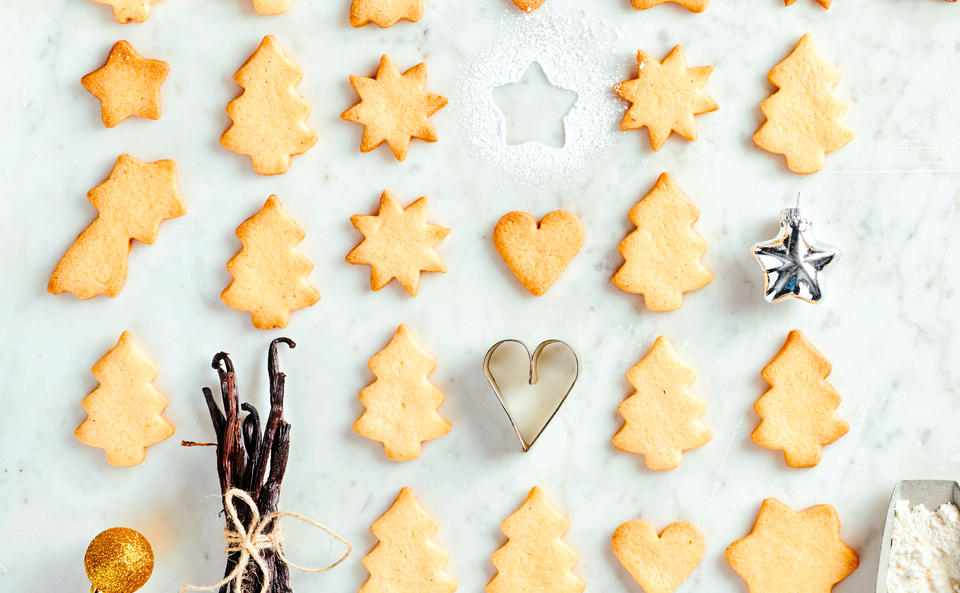 Weihnachtsbäckerei mit Marzipan