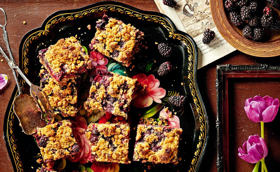 Brombeer-Streusel-Schnitte