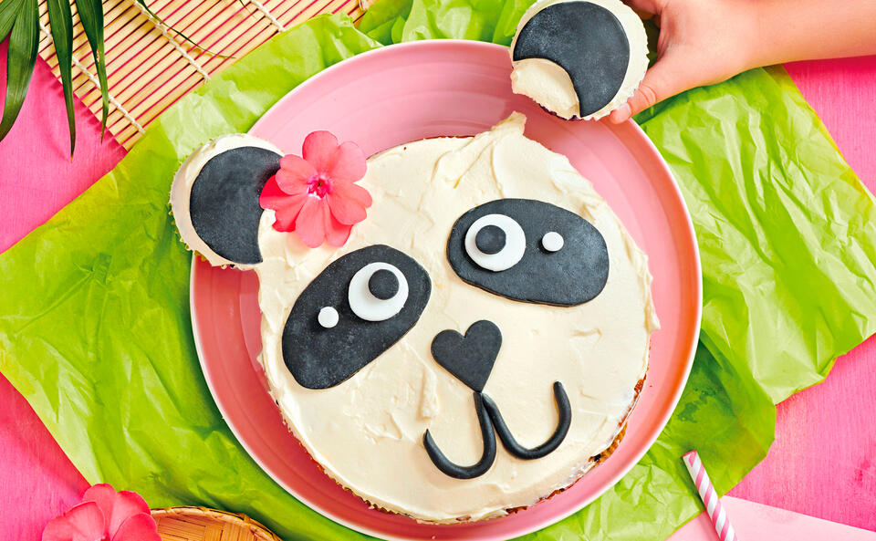 Pandabär-Kuchen