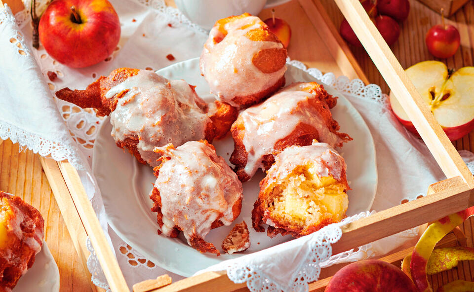 Apfel-Fritter
