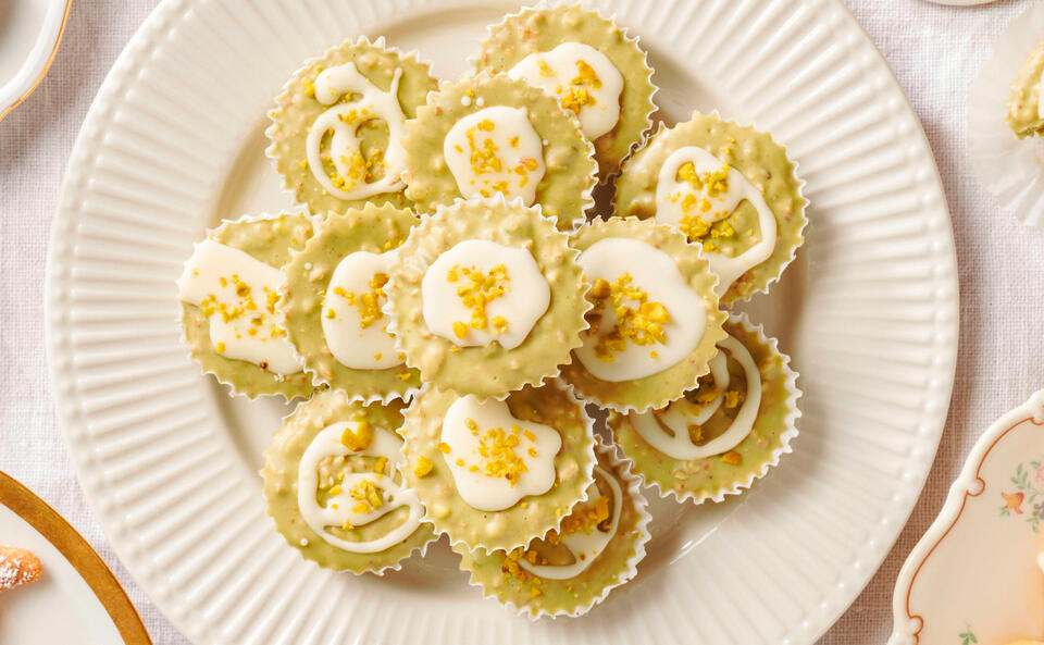Pistazien-Crispy-Cups