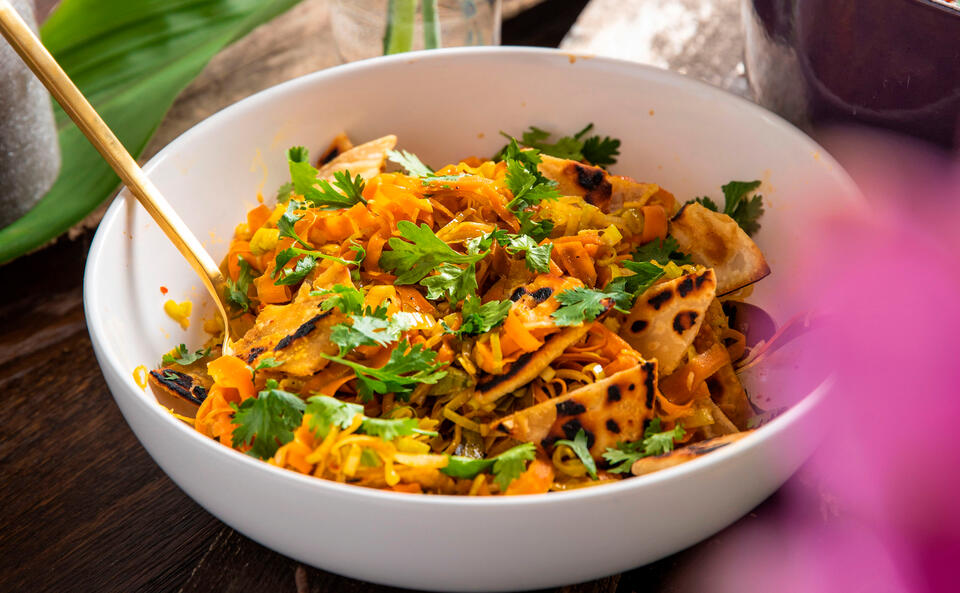 Kottu Roti – gebratener Brotsalat aus Sri Lanka