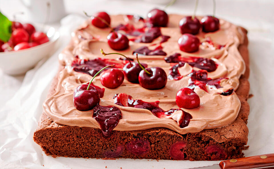 Schwarzwälder Blechkuchen