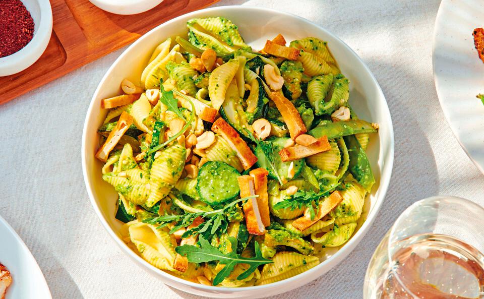 Green Goddess Pasta Salad
