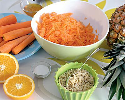 Karotten-Ananas-Salat