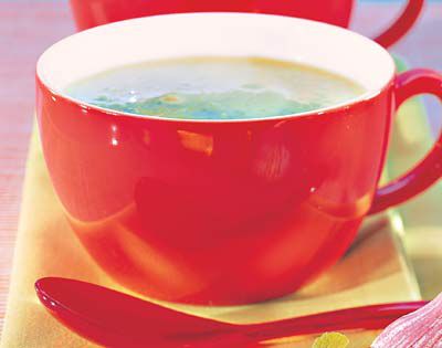 Knoblauch-Zucchini-Suppe