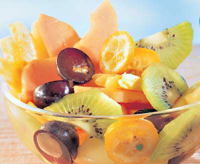Exotischer Fruchtsalat