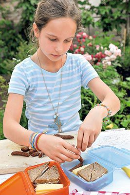 Kinder kochen: Die beste Jause