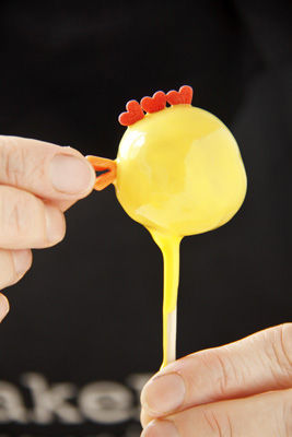 Reizend, dieses Cake-Pop-Küken