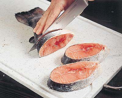 Lachs-Steaks 