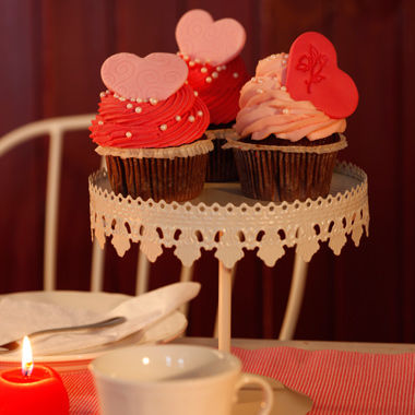 Valentinstag Cupcakes