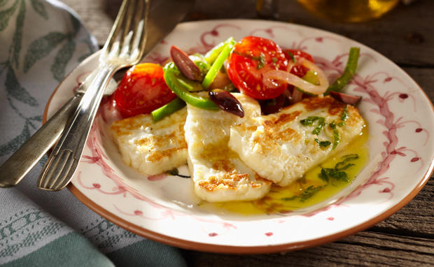 Bild: GUSTO / Stefan Liewehr Grillgemüse mit Halloumi