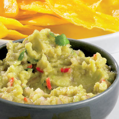 Guacamole mit Mais-Dips