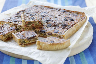 Mediterrane Gemüse-Quiche