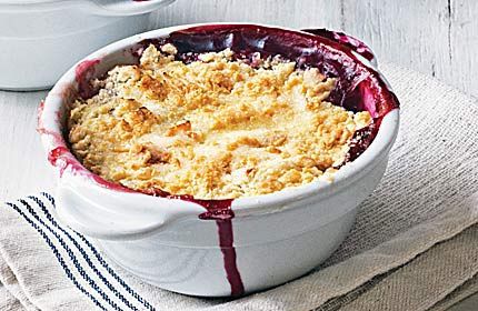 James Tanner: Brombeer-Apfel-Crumble