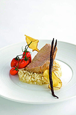 Kalb mit Risotto