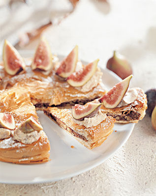 Strudeltorte mit Schoko-Nussfülle