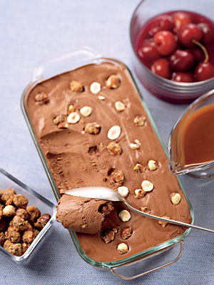 Schoko-Nuss-Parfait