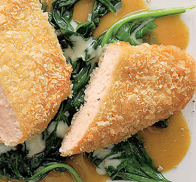 Johann Lafer: Maishähnchen mit Apfel-Curry-Sauce