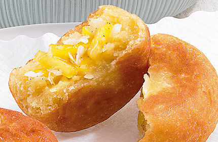 Gefüllte Süßkartoffelküchlein