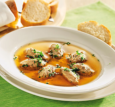 Leberknödelsuppe