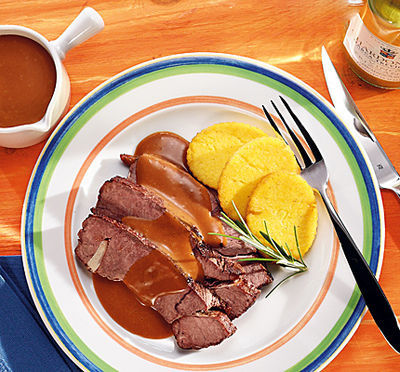 Rinderbraten in Barolo