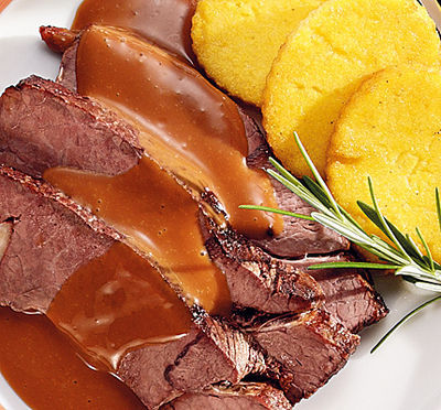 Rinderbraten in Barolo