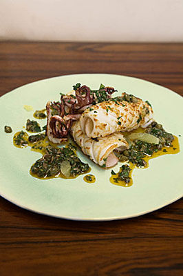 Valentine Warner: Tintenfisch mit Salsa