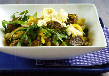 Lamm-Zwiebel-Ragout