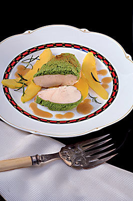 Hühnerfilet mit Korianderkruste