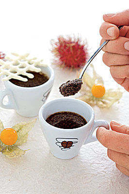 Kaffeecreme mit Schoko